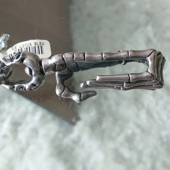 STERLING SILVER WALLET  CHAIN,  ONE OF A KIND - Picture 4 of 13